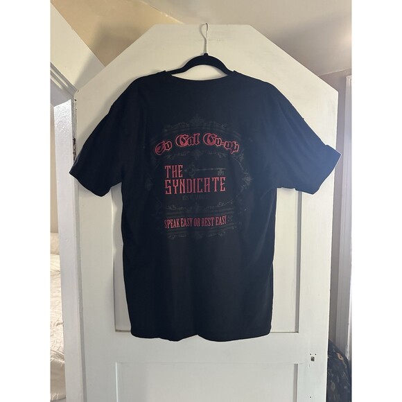 YTK Men's Black So Cal Co-Op The Syndicate Est 2007 T-Shirt Tee Size XL - Picture 4 of 5
